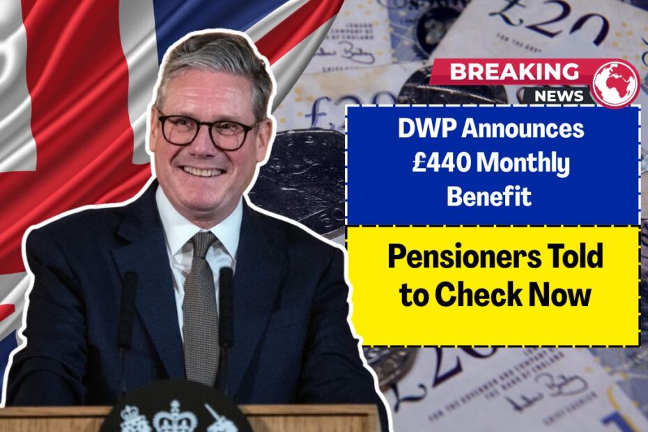 DWP Announces £440 Monthly Benefit – Pensioners Told to Check Now