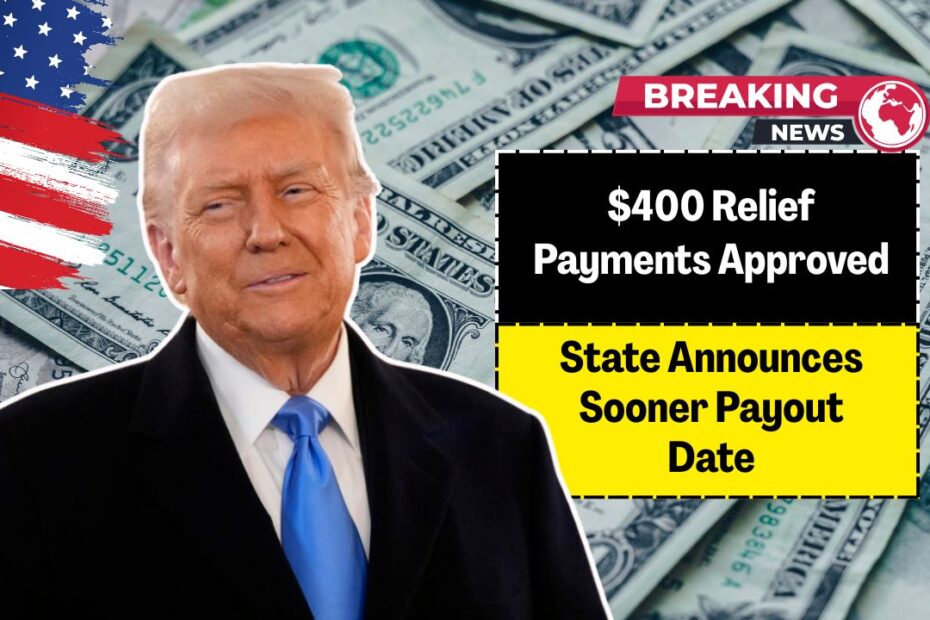 $400 Relief Payments Approved – State Announces Sooner Payout Date