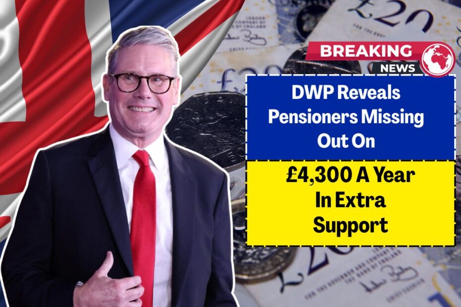 DWP Reveals Pensioners Missing Out On £4,300 A Year In Extra Support