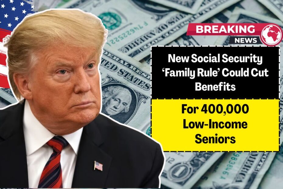 New Social Security ‘Family Rule’ Could Cut Benefits for 400,000 Low-Income Seniors