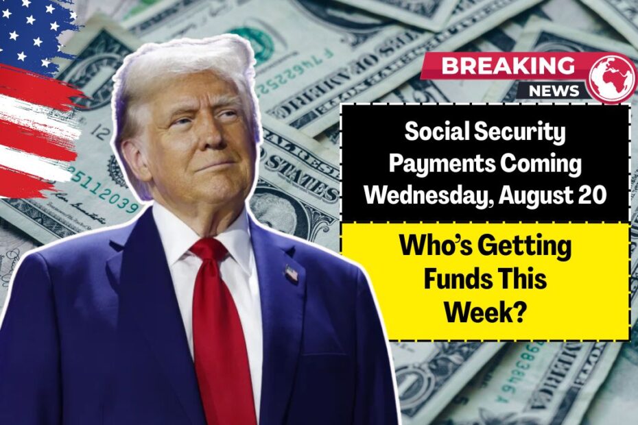 Social Security Payments Coming Wednesday, August 20- Who’s Getting Funds This Week?
