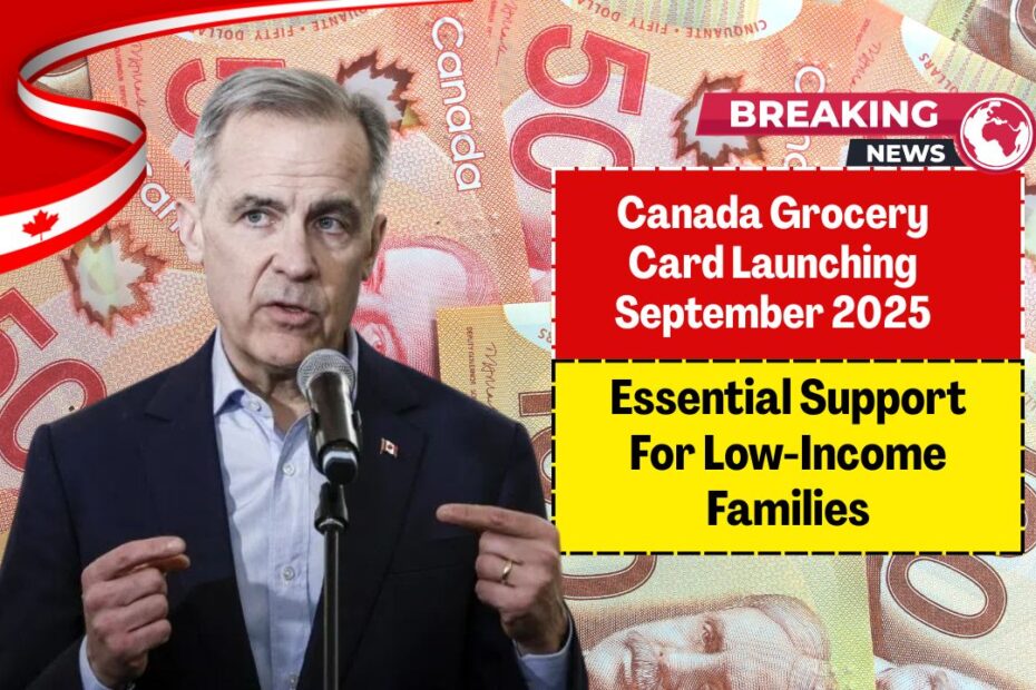 Canada Grocery Card Launching September 2025- Essential Support For Low-Income Families