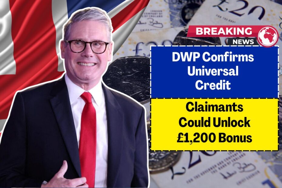 DWP Confirms Universal Credit Claimants Could Unlock £1,200 Bonus