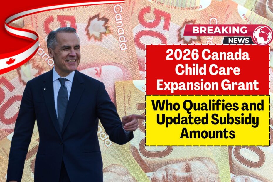 2026 Canada Child Care Expansion Grant: Who Qualifies and Updated Subsidy Amounts
