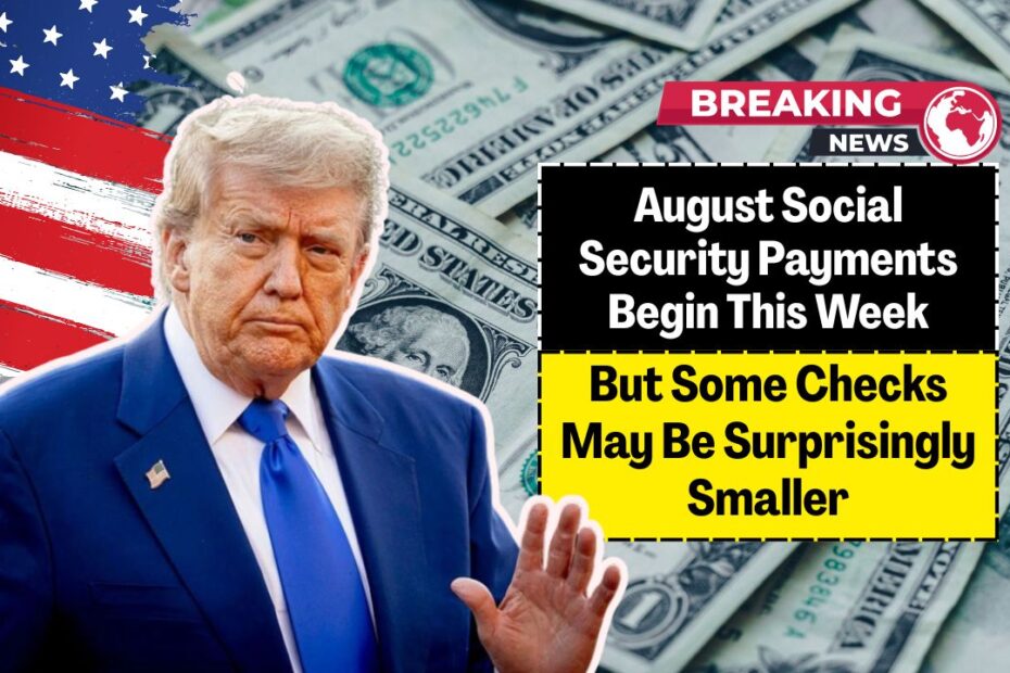 August Social Security Payments Begin This Week, But Some Checks May Be Surprisingly Smaller