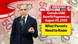 Canada Child Benefit Payment on August 20, 2025: What Parents Need to Know
