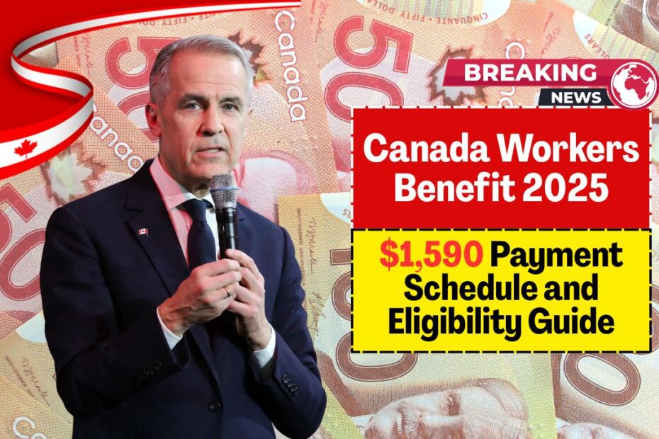 Canada Workers Benefit 2025: $1,590 Payment Schedule and Eligibility Guide