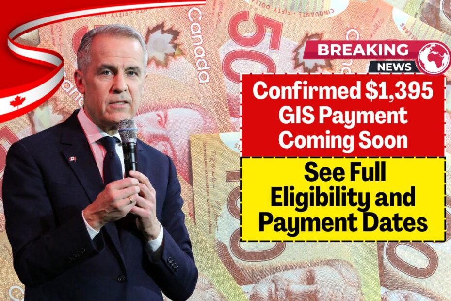 Confirmed $1,395 GIS Payment Coming Soon – See Full Eligibility and Payment Dates