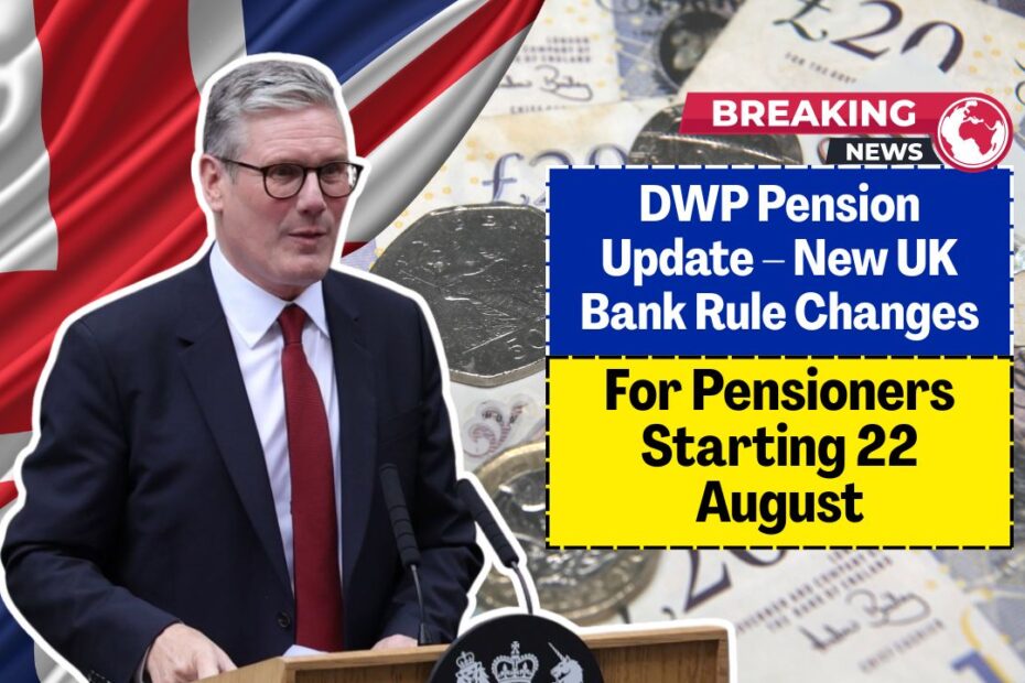 DWP Pension Update – New UK Bank Rule Changes For Pensioners Starting 22 August