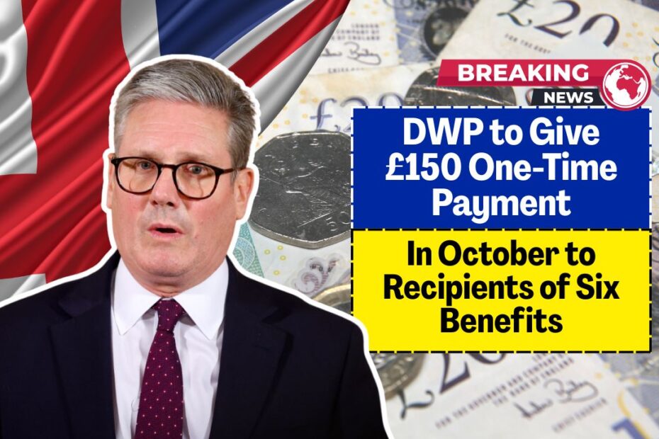 DWP to Give £150 One-Time Payment in October to Recipients of Six Benefits