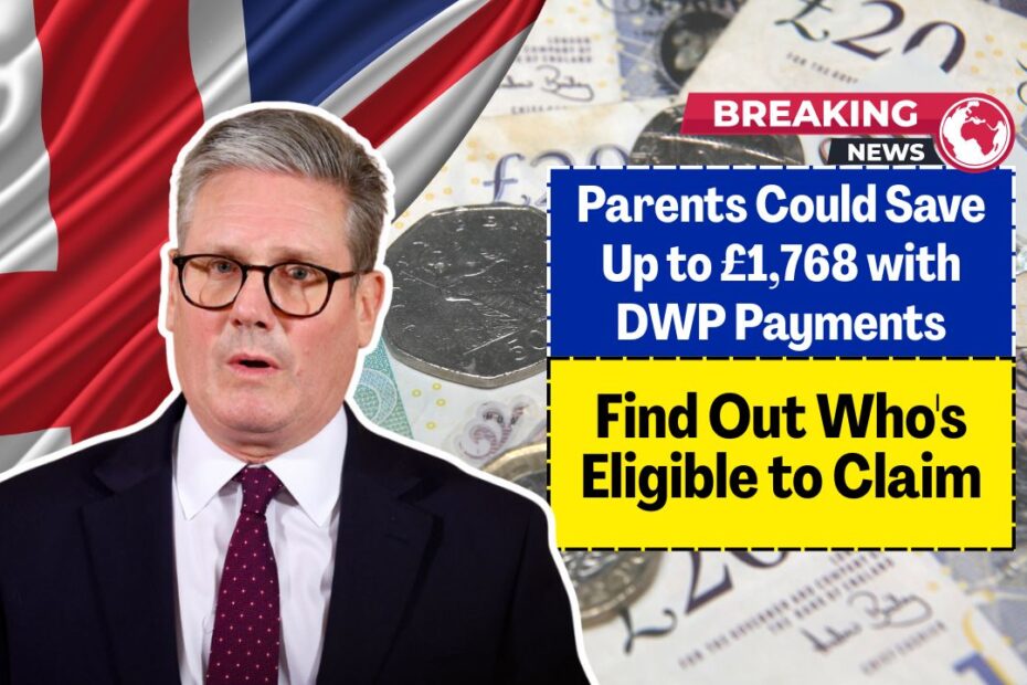 Parents Could Save Up to £1,768 with DWP Payments – Find Out Who's Eligible to Claim