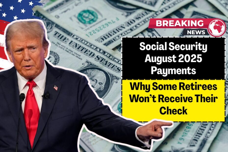 Social Security August 2025 Payments: Why Some Retirees Won’t Receive Their Check This Wednesday and When They Will